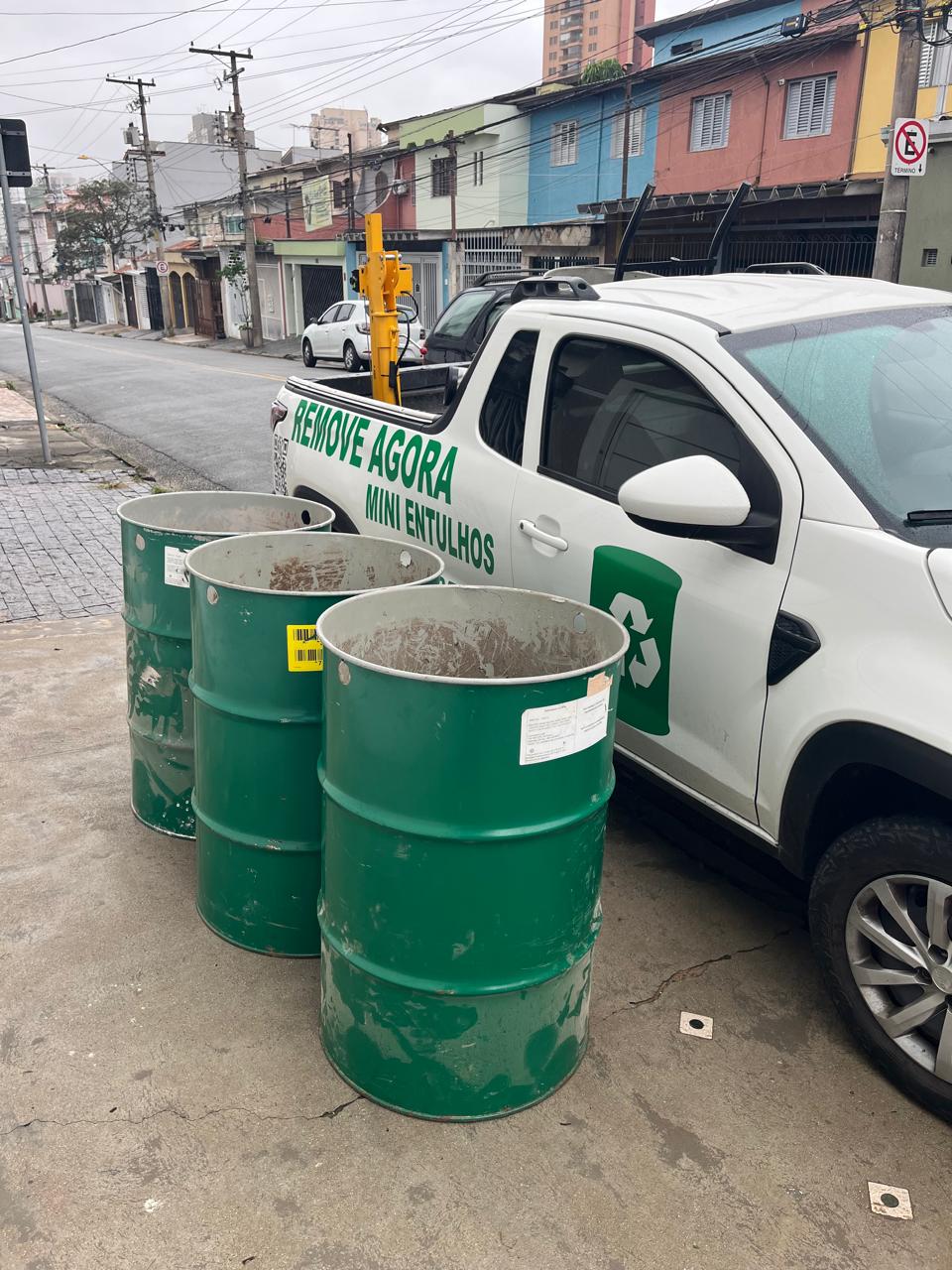 Remoção de entulho realizada pela Remove Agora